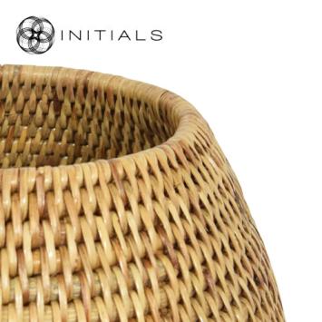 Vase Nature Osier Bol Burma Rattan Natural