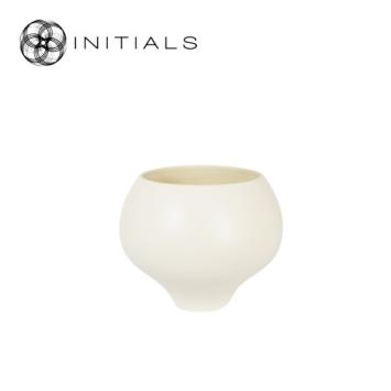 Vase Terre Bol Ceramic White