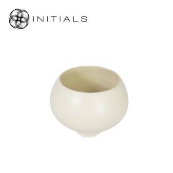 Vase Terre Bol Ceramic White