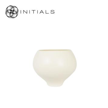 Vase Terre Bol Ceramic White